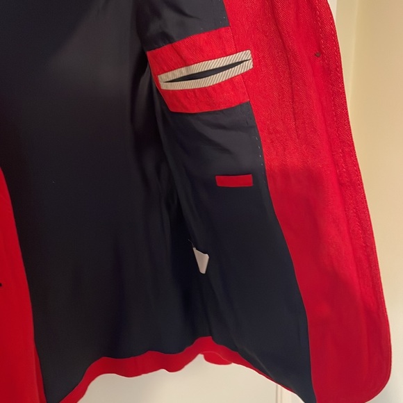 JCrew Red Schoolboy Blazer Jacket 4T - Picture 6 of 7